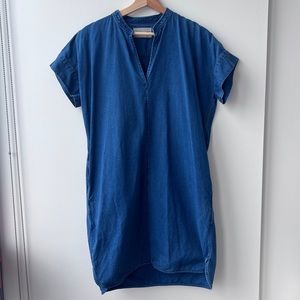 Everlane Indigo Short-sleeve blue dress